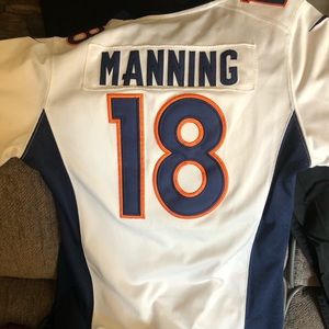 CLEARING CLOSET-Peyton Manning Bronco jersey